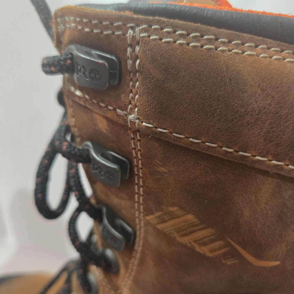 Timberland PRO Boondock 8 Inch Composite Toe Waterproof Work Boots Brown Mens 8M - Picture 6 of 12